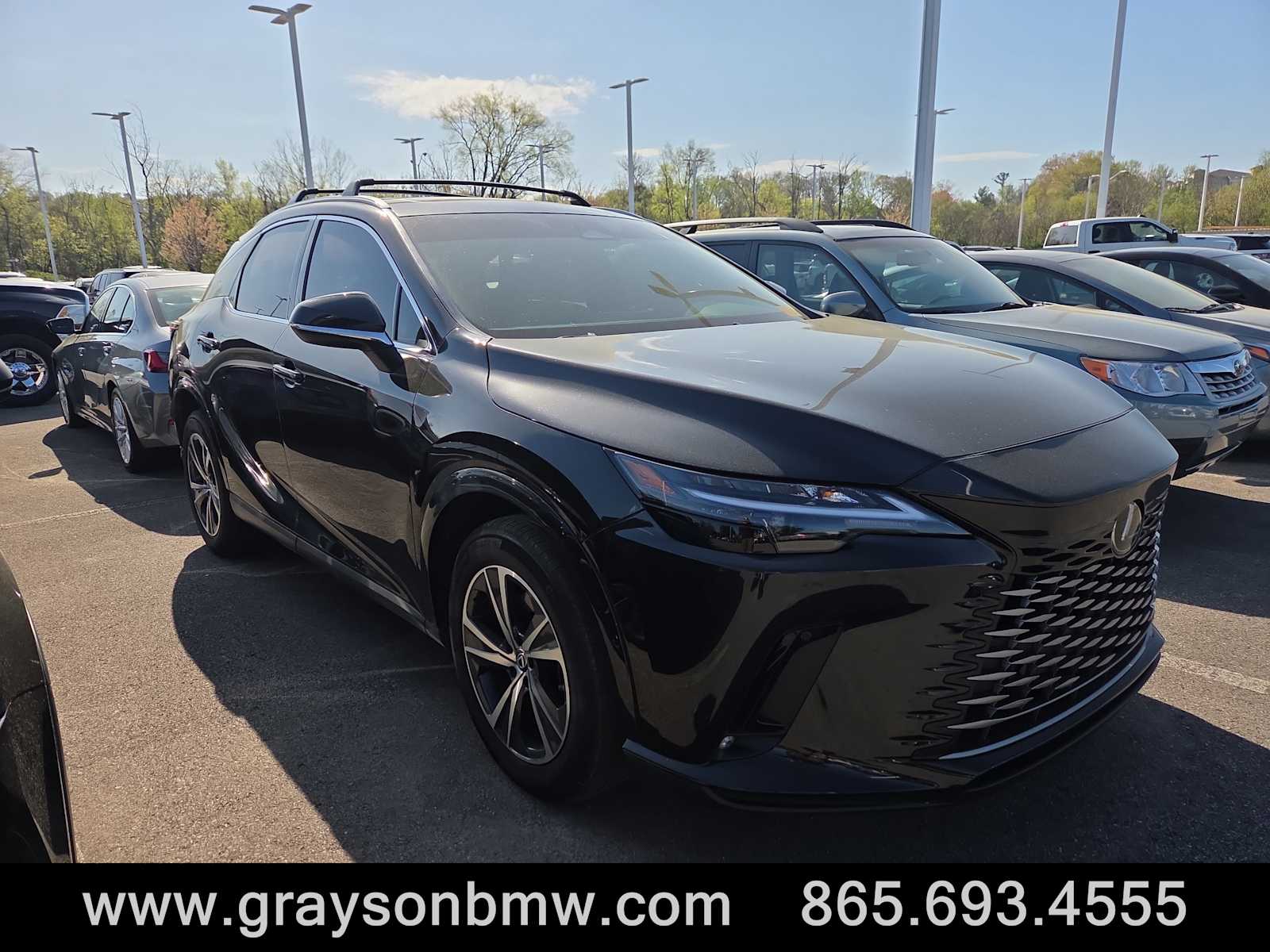 Black (Caviar) 2025 Lexus RX 350 Premium FWD SUV / Crossover Front-Wheel Drive 8-Speed Automatic