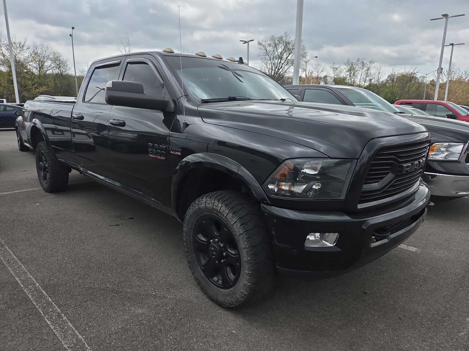 Brilliant Black Crystal Pearlcoat 2018 RAM 2500 Big Horn Crew Cab LB 4WD Pickup Truck Four-Wheel Drive 6-Speed Automatic