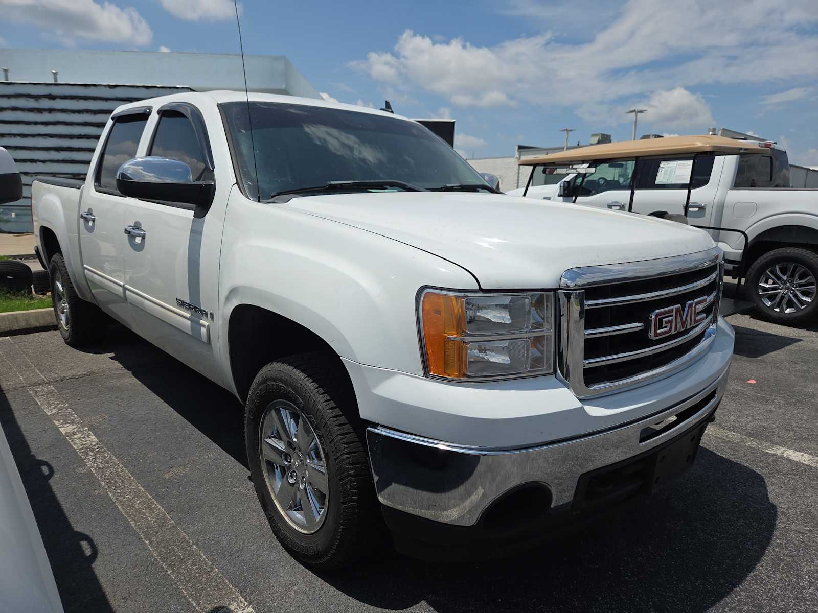 Summit White 2008 GMC Sierra 1500 Pickup Truck 4X2 4-Speed Automatic