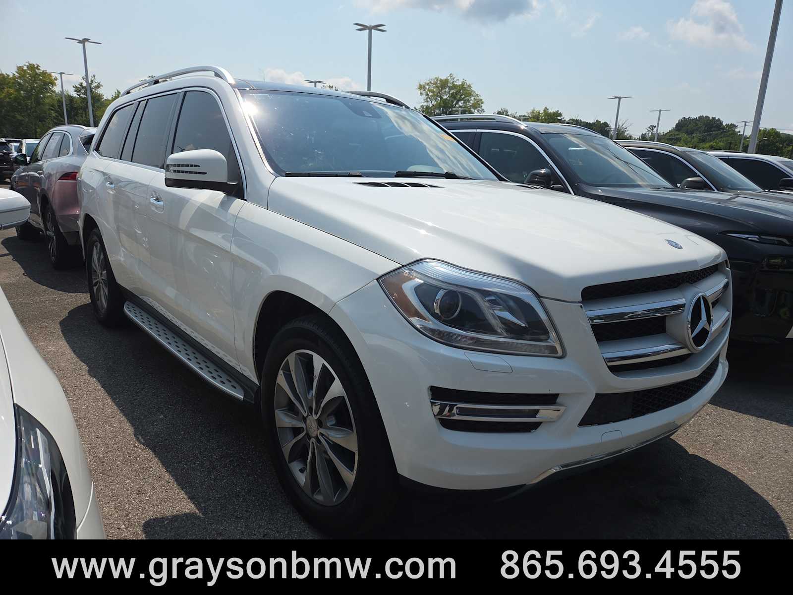 Polar White 2016 Mercedes-Benz GL-Class SUV / Crossover All-Wheel Drive 7-Speed Automatic