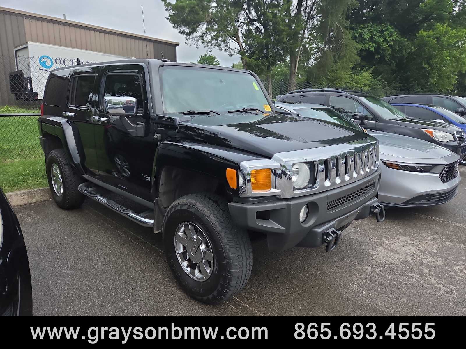 Black 2007 Hummer H3 4 Dr Base SUV / Crossover Four-Wheel Drive 4-Speed Automatic