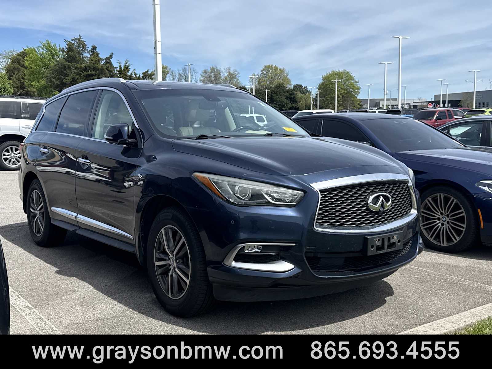 Hermosa Blue 2016 INFINITI QX60 AWD SUV / Crossover All-Wheel Drive Continuously Variable Transmission