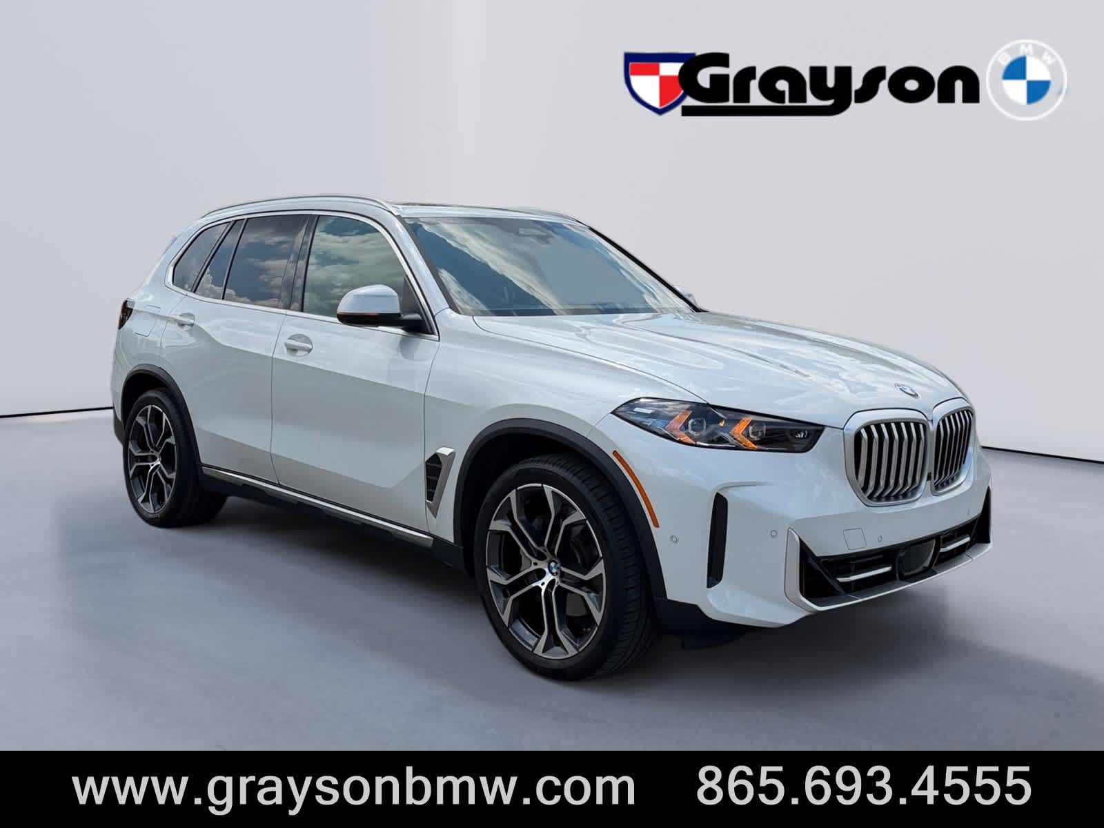 Mineral White Metallic 2025 BMW X5 SUV / Crossover All-Wheel Drive 8-Speed Automatic