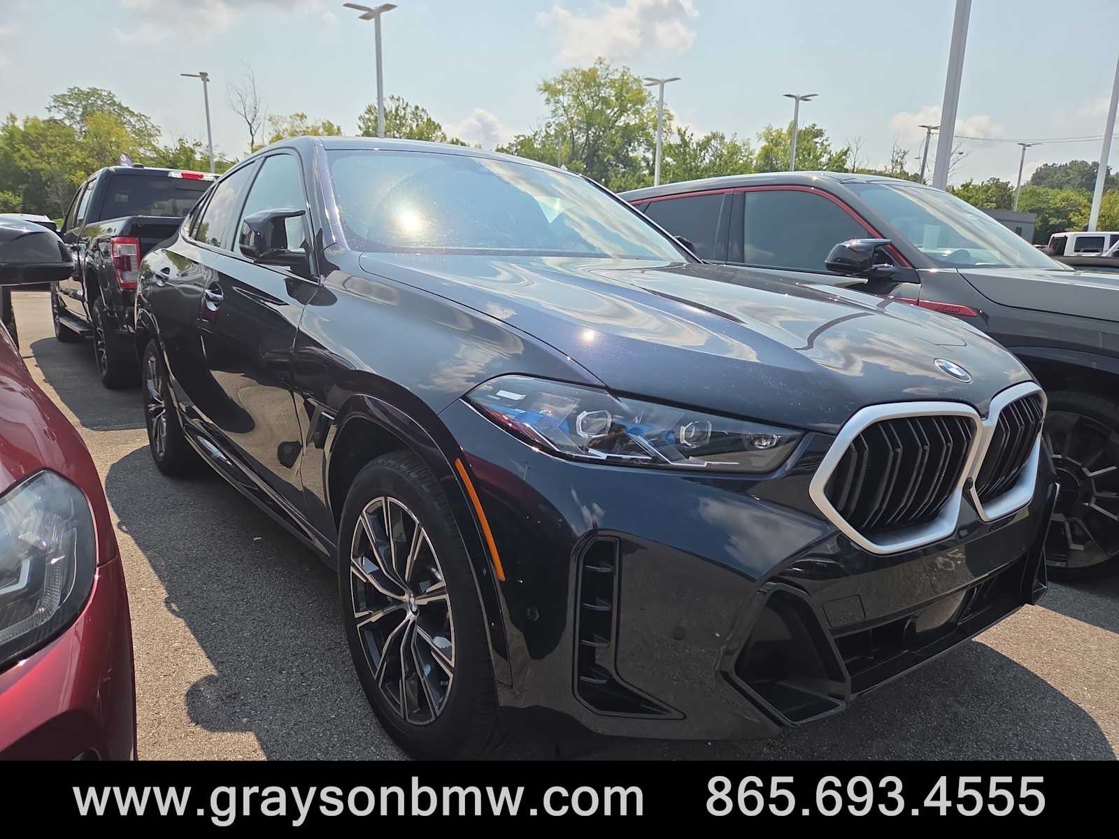 Black 2027 BMW X6 SUV / Crossover All-Wheel Drive 8-Speed Automatic