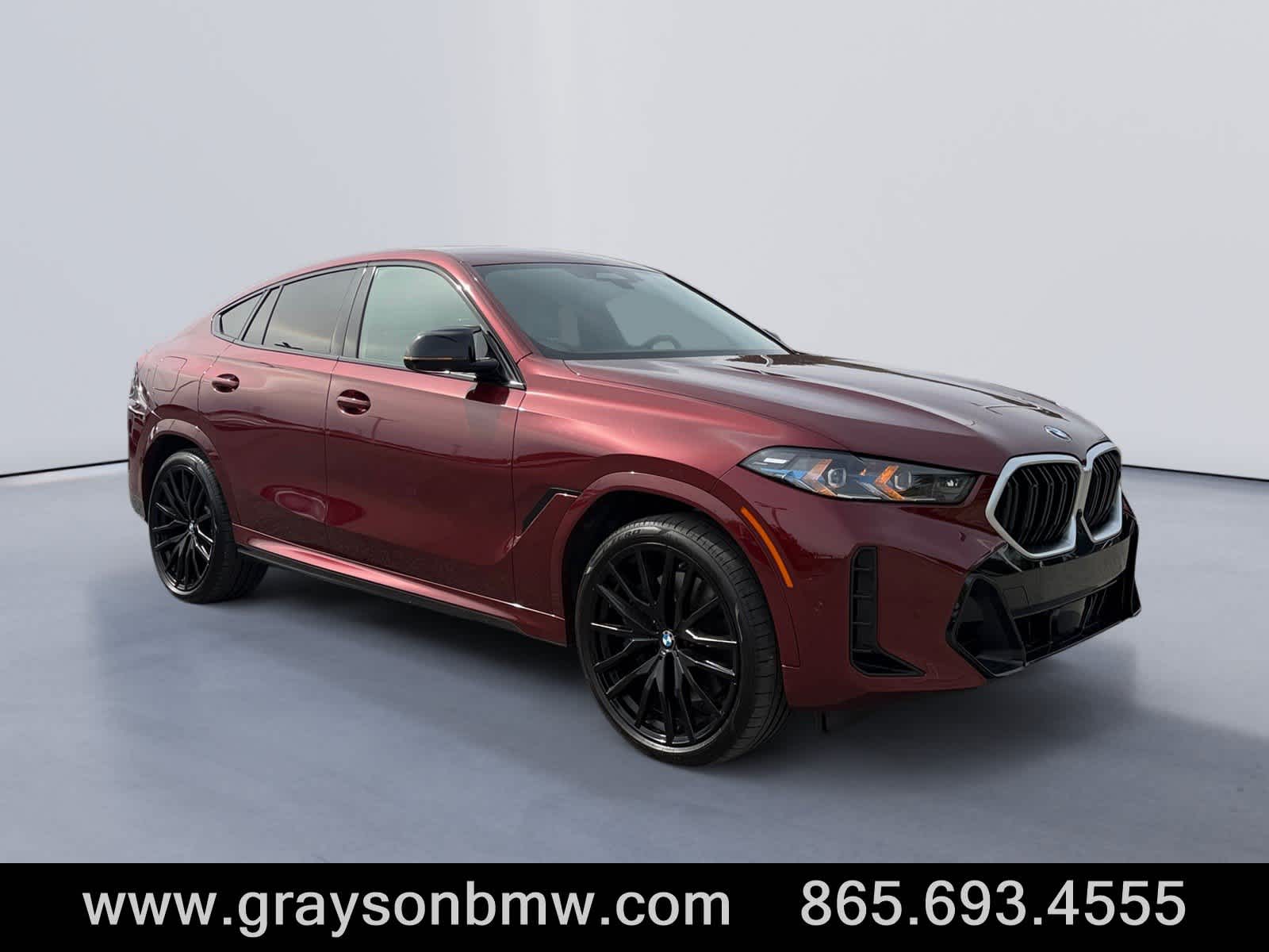Aventurin Red Metallic 2025 BMW X6 SUV / Crossover All-Wheel Drive 8-Speed Automatic