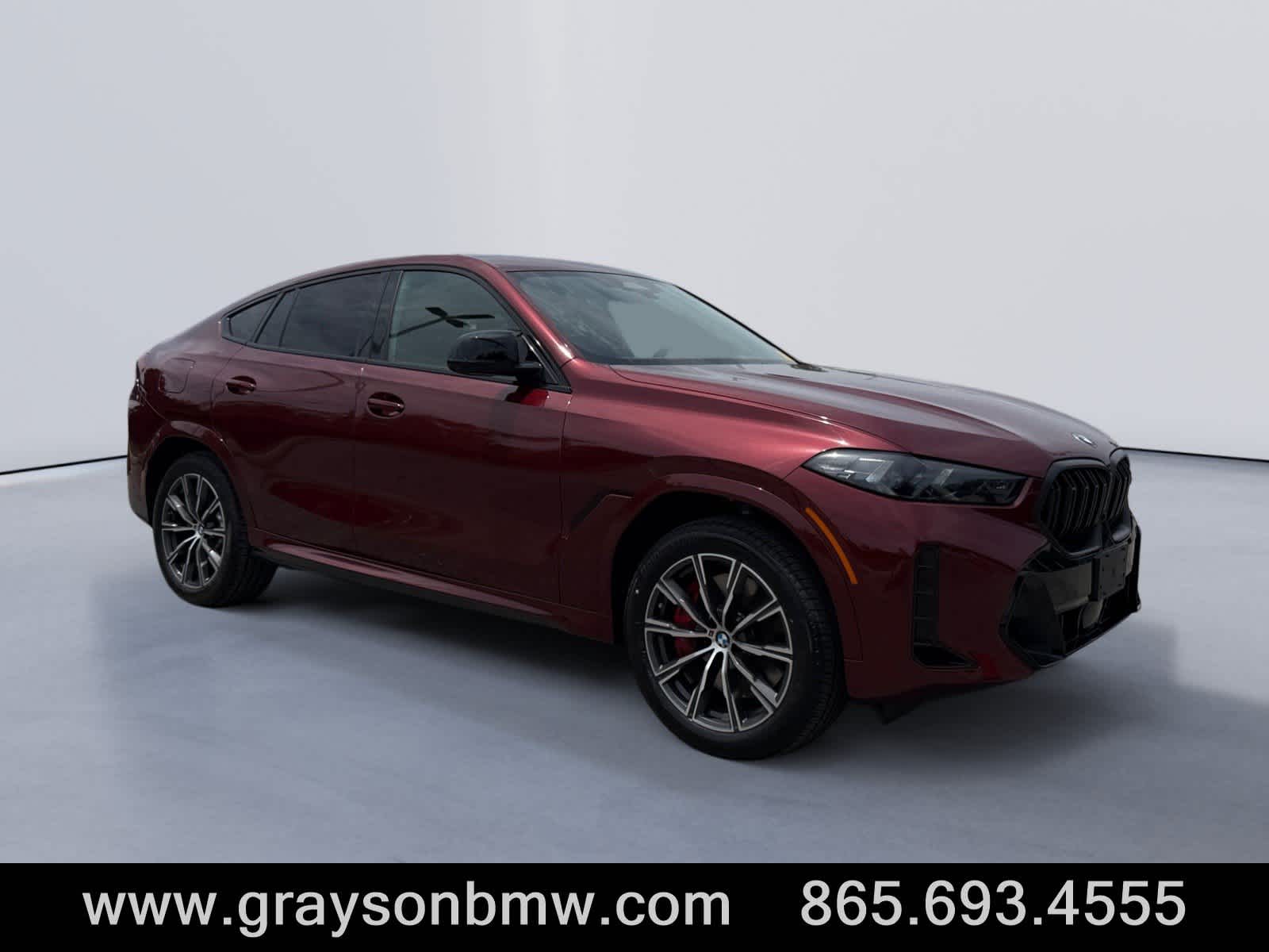 Red 2026 BMW X6 SUV / Crossover All-Wheel Drive 8-Speed Automatic