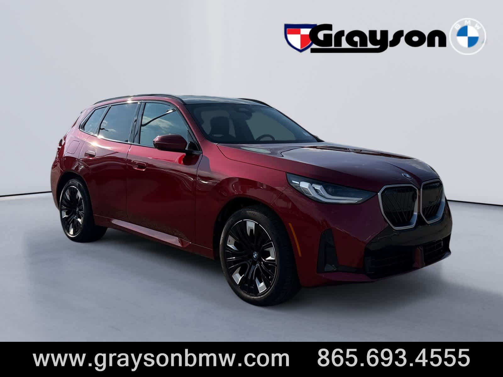 Vegas Red Metallic 2025 BMW X3 SUV / Crossover All-Wheel Drive 8-Speed Automatic