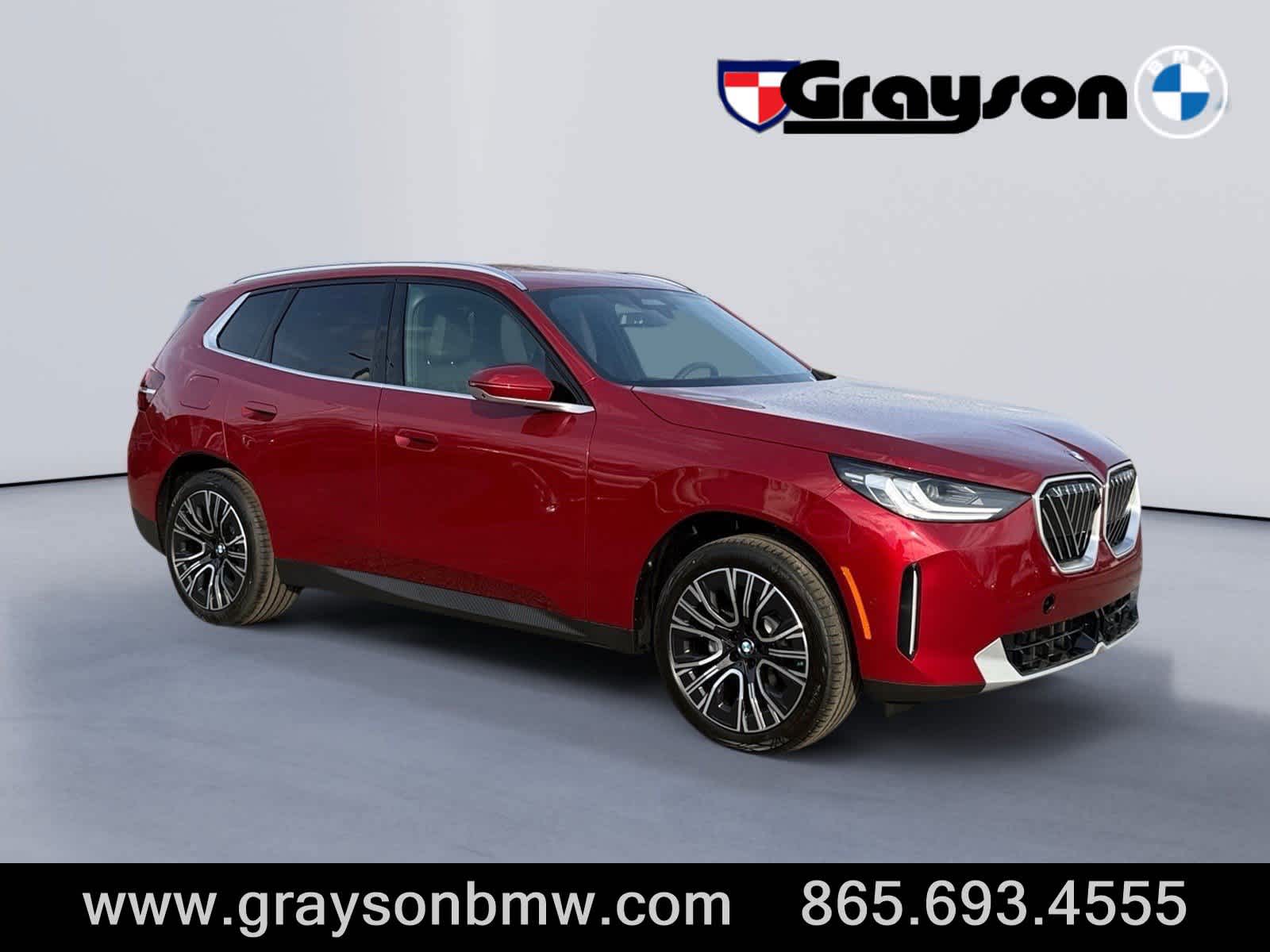 Vegas Red Metallic 2026 BMW X3 SUV / Crossover All-Wheel Drive 8-Speed Automatic