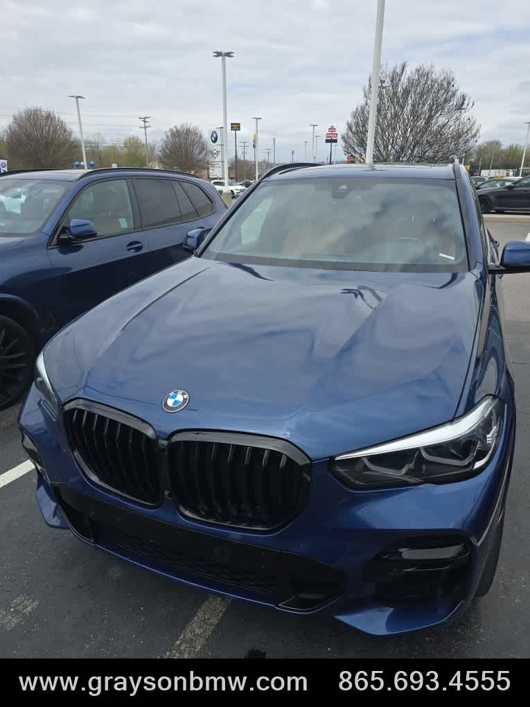 Phytonic Blue Metallic 2023 BMW X5 sDrive40i RWD SUV / Crossover Rear-Wheel Drive 8-Speed Automatic