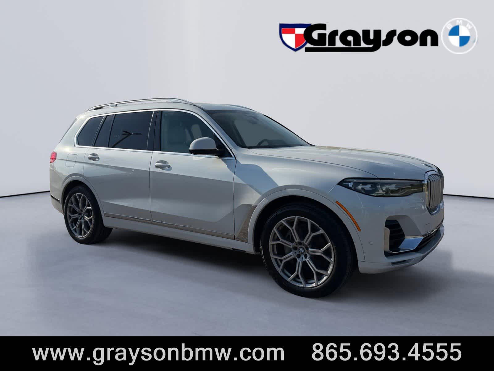 Mineral White Metallic 2020 BMW X7 xDrive40i AWD SUV / Crossover All-Wheel Drive 8-Speed Automatic