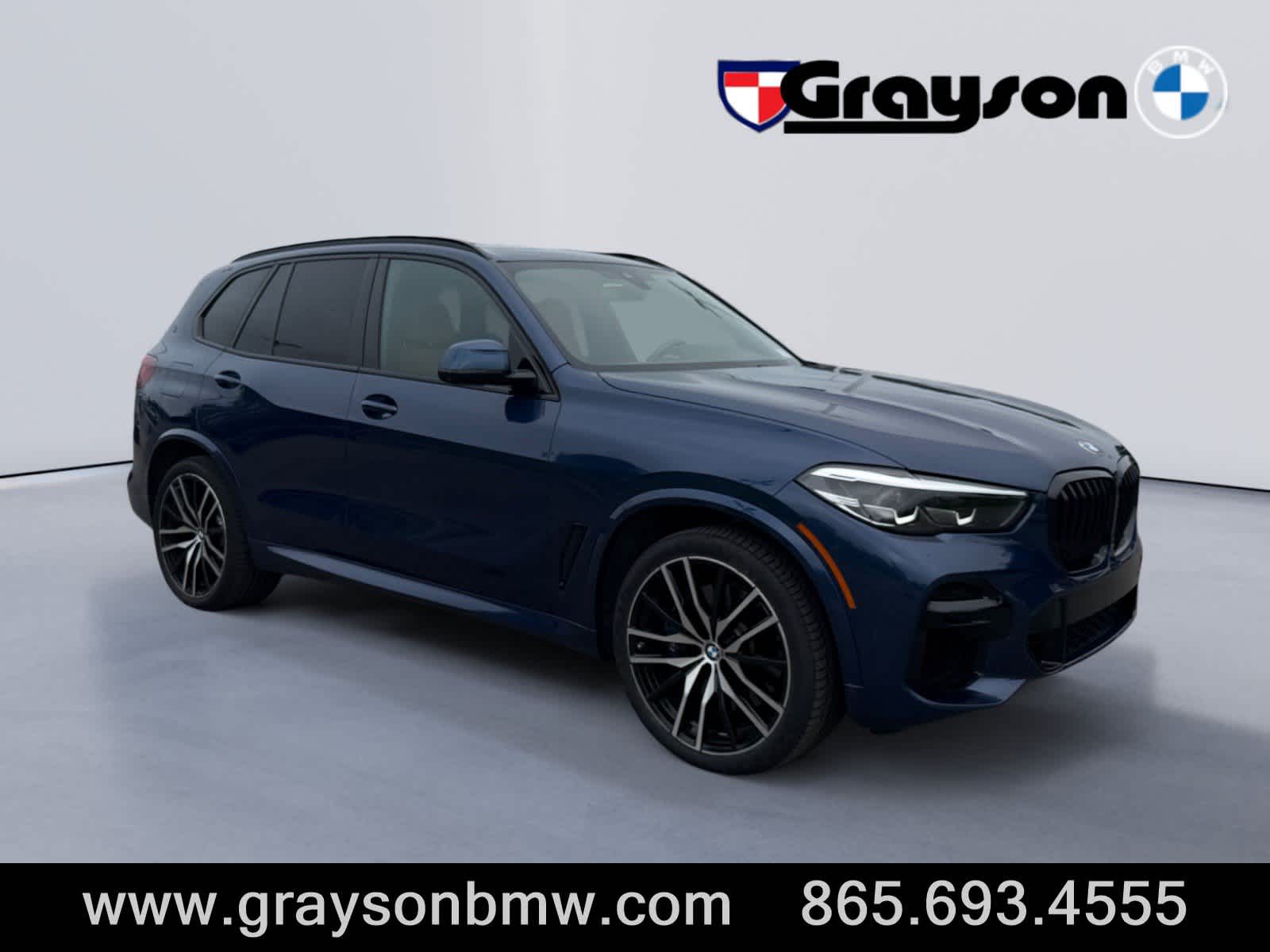 Phytonic Blue Metallic 2023 BMW X5 SUV / Crossover All-Wheel Drive 8-Speed Automatic
