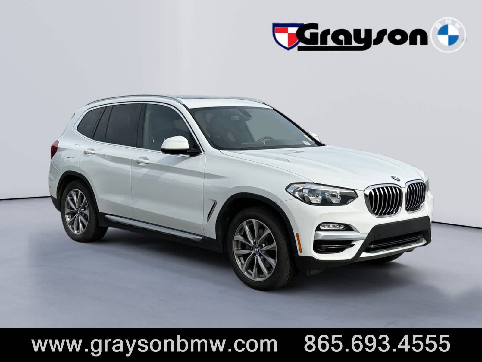 2018 BMW X3 xDrive30i AWD
