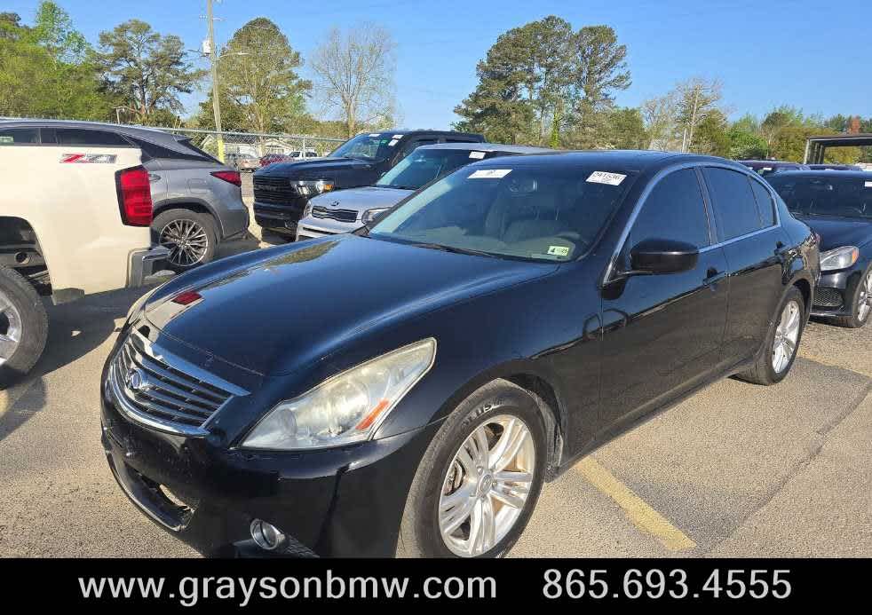 Black Obsidian 2013 INFINITI G37 Journey Sedan RWD Sedan Rear-Wheel Drive Automatic