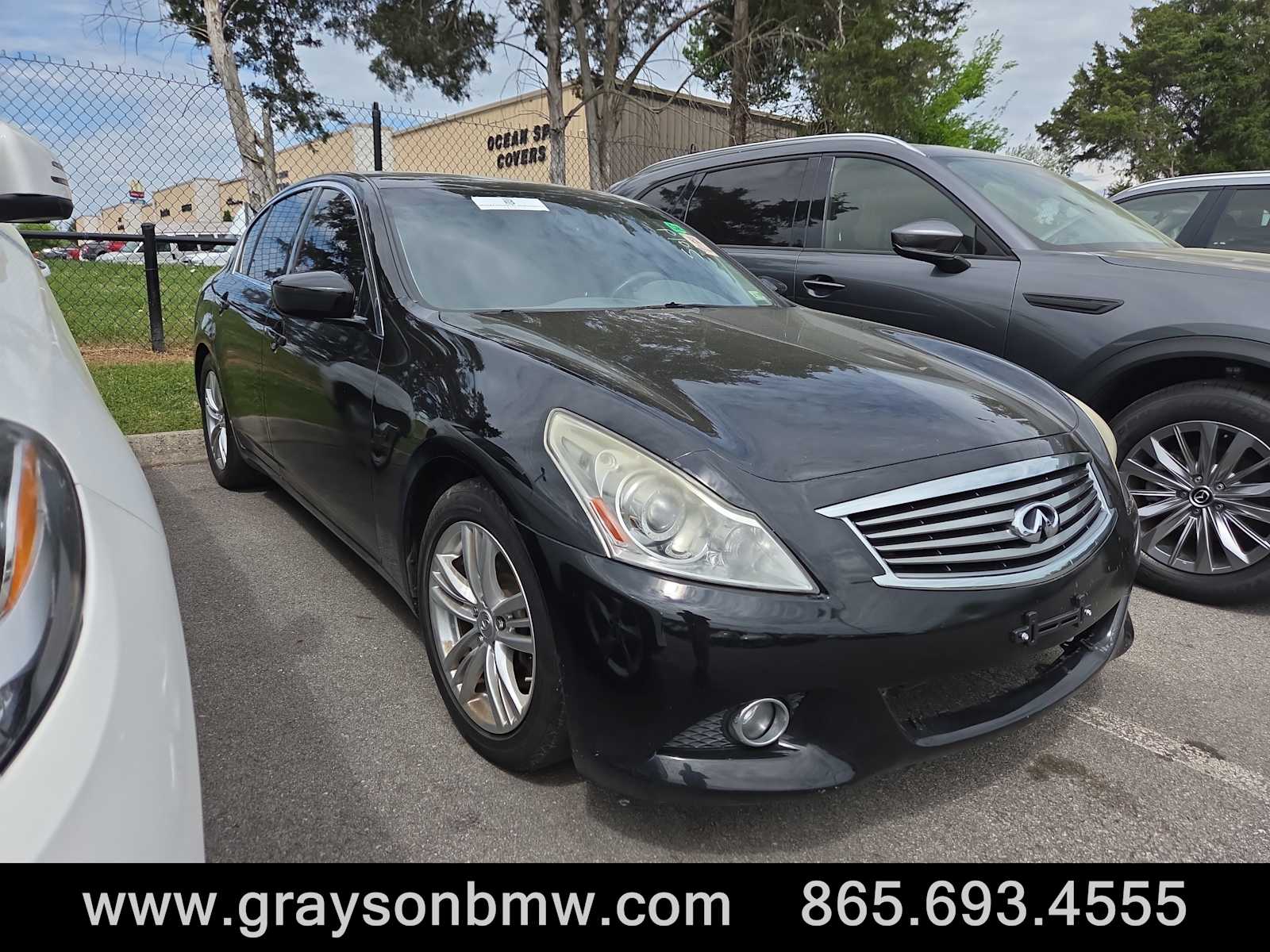 Black Obsidian 2013 INFINITI G37 Journey Sedan RWD Sedan Rear-Wheel Drive Automatic