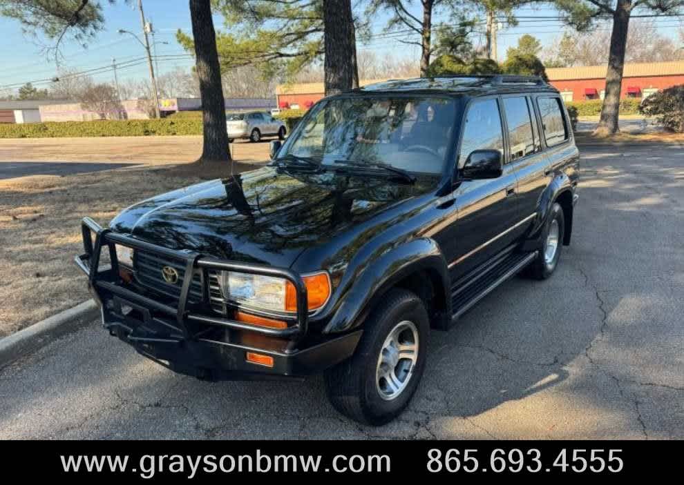 Black 1997 Toyota Land Cruiser SUV / Crossover All-Wheel Drive 4-Speed Automatic