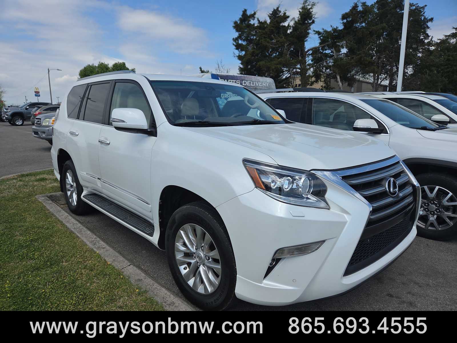 Starfire Pearl 2018 Lexus GX 460 4WD SUV / Crossover All-Wheel Drive 6-Speed Automatic