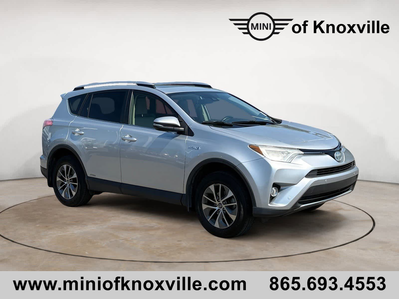 Classic Silver Metallic 2016 Toyota RAV4 Hybrid XLE AWD SUV / Crossover All-Wheel Drive Continuously Variable Transmission