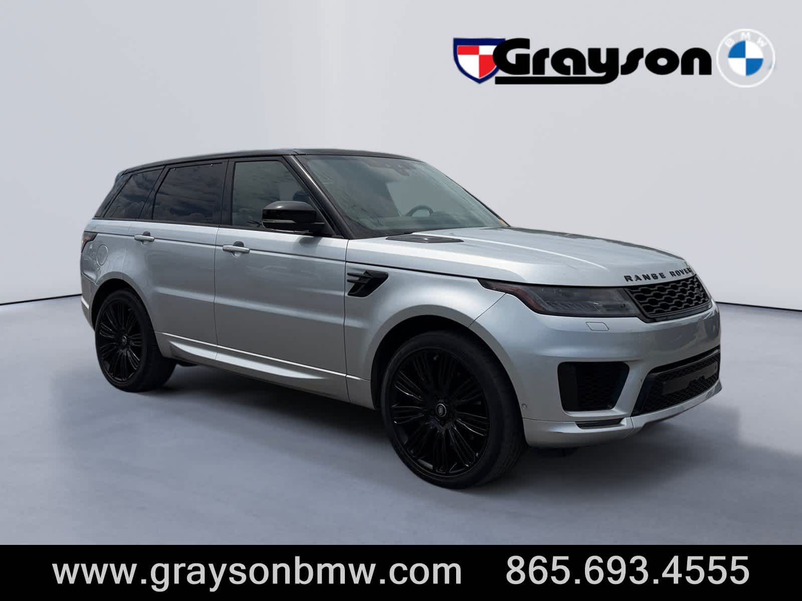 Silver 2018 Land Rover Range Rover Sport SUV / Crossover 8-Speed Automatic