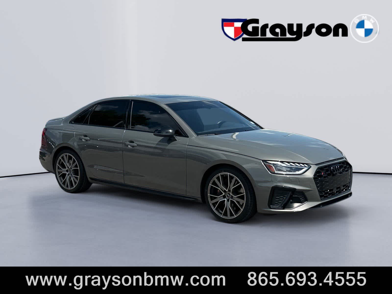 Gray 2023 Audi S4 3.0T quattro Prestige AWD Sedan All-Wheel Drive 8-Speed Automatic