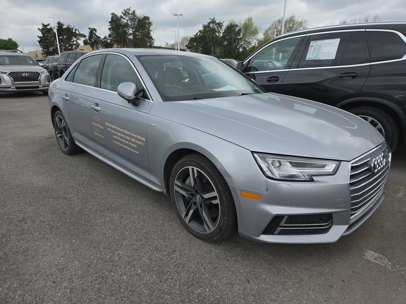 Silver 2018 Audi A4 2.0 TFSI quattro Premium Plus AWD Sedan All-Wheel Drive 7-Speed Automatic