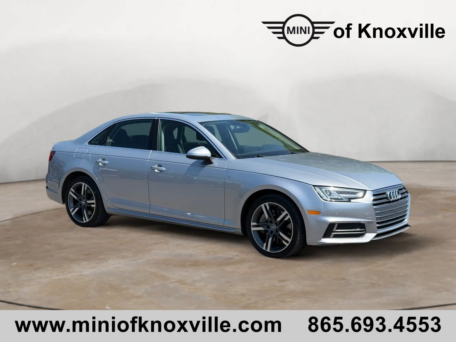 Silver 2018 Audi A4 2.0 TFSI quattro Premium Plus AWD Sedan All-Wheel Drive 7-Speed Automatic