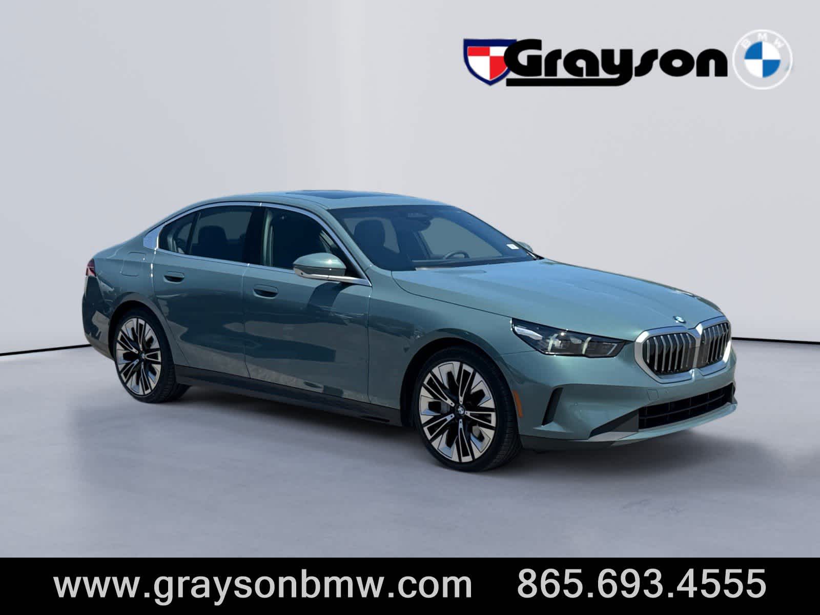 Green 2026 BMW 5 Series 540i xDrive Sedan All-Wheel Drive 8-Speed Automatic