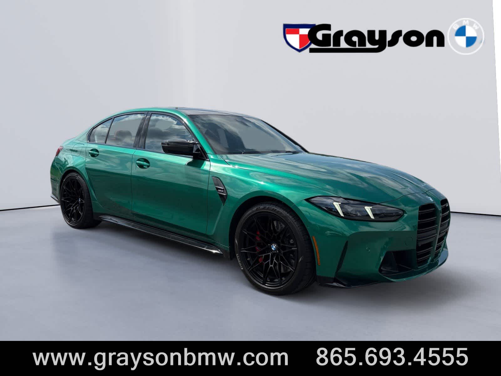 Isle of Man Green Metallic 2025 BMW M3 Sedan Rear-Wheel Drive 6-Speed Manual