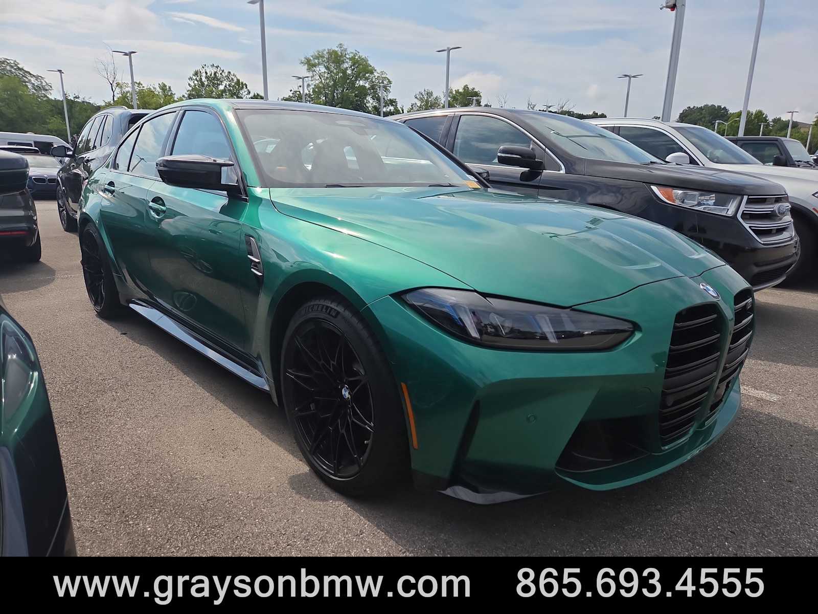 Green 2026 BMW M3 Sedan All-Wheel Drive 8-Speed Automatic