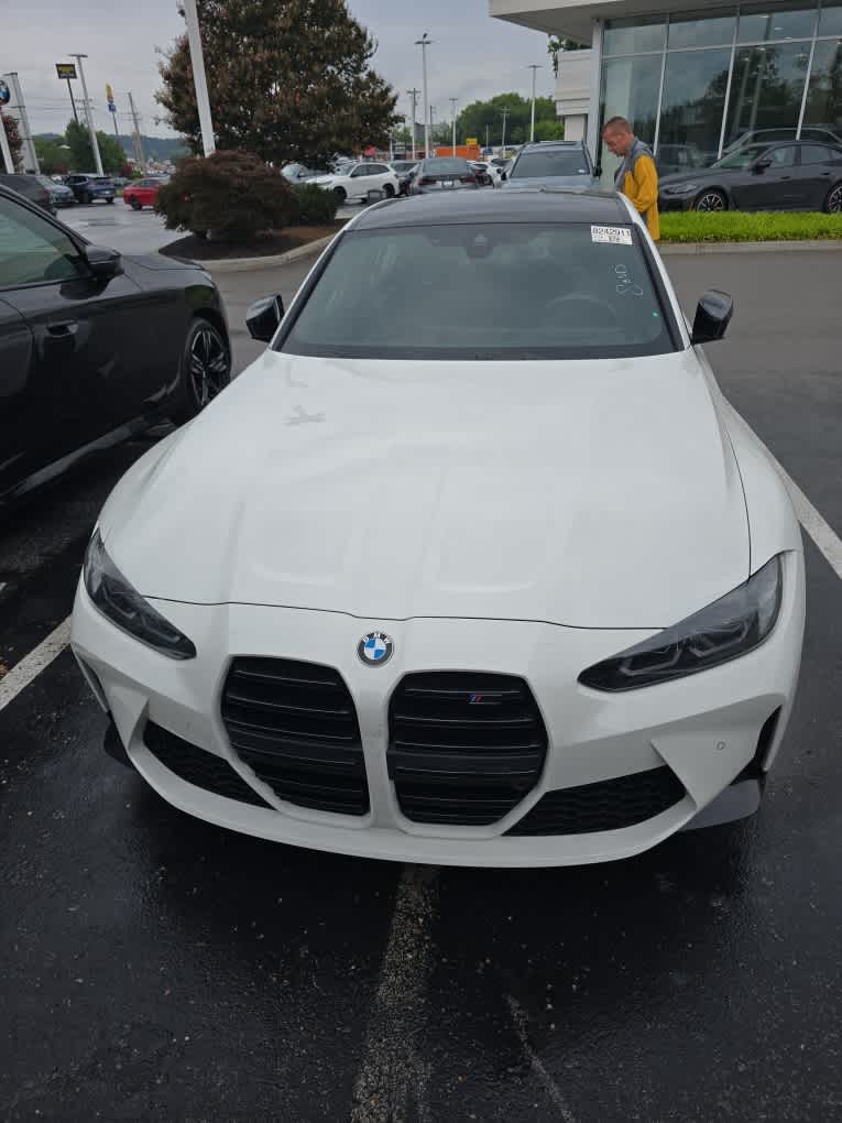 Alpine White 2023 BMW M3 Sedan All-Wheel Drive 8-Speed Automatic