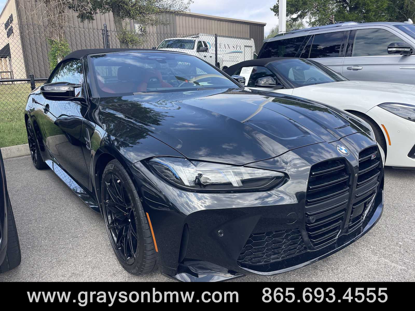 Black Sapphire Metallic 2026 BMW M4 Convertible All-Wheel Drive 8-Speed Automatic