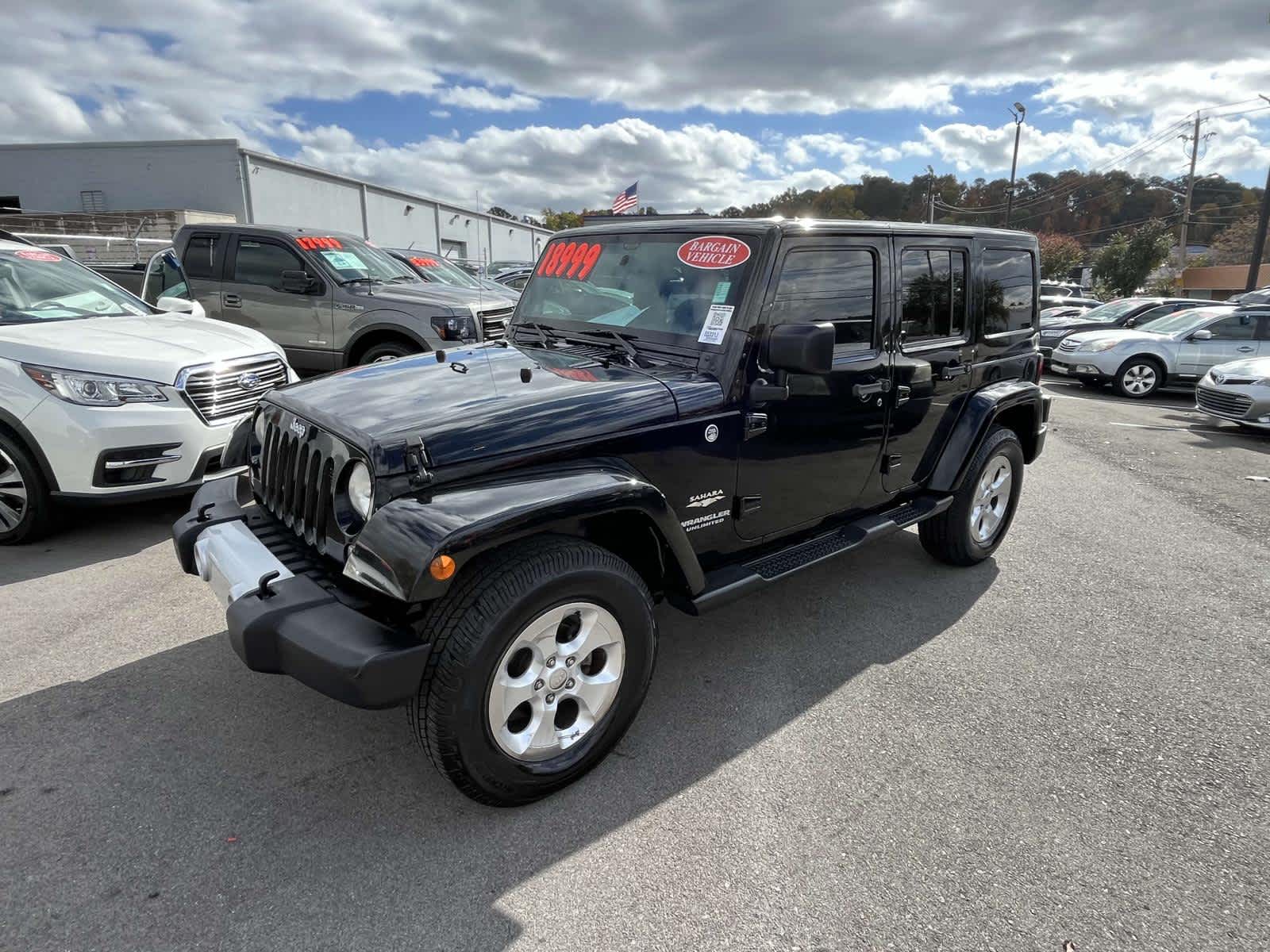 2014 Jeep Wrangler Unlimited Sahara 4