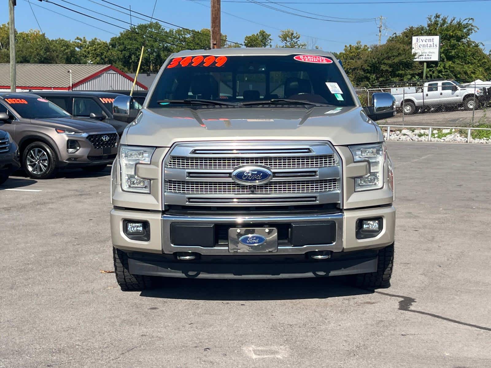 2017 Ford F-150 Platinum 4WD SuperCrew 5.5 Box 4