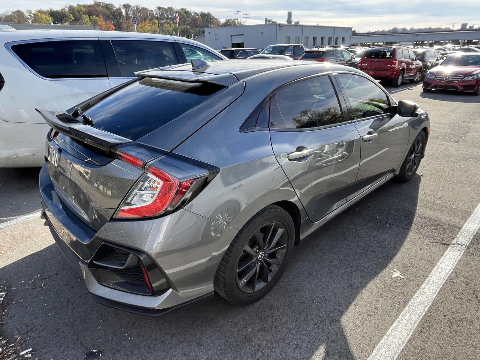 2021 Honda Civic Hatchback EX 4