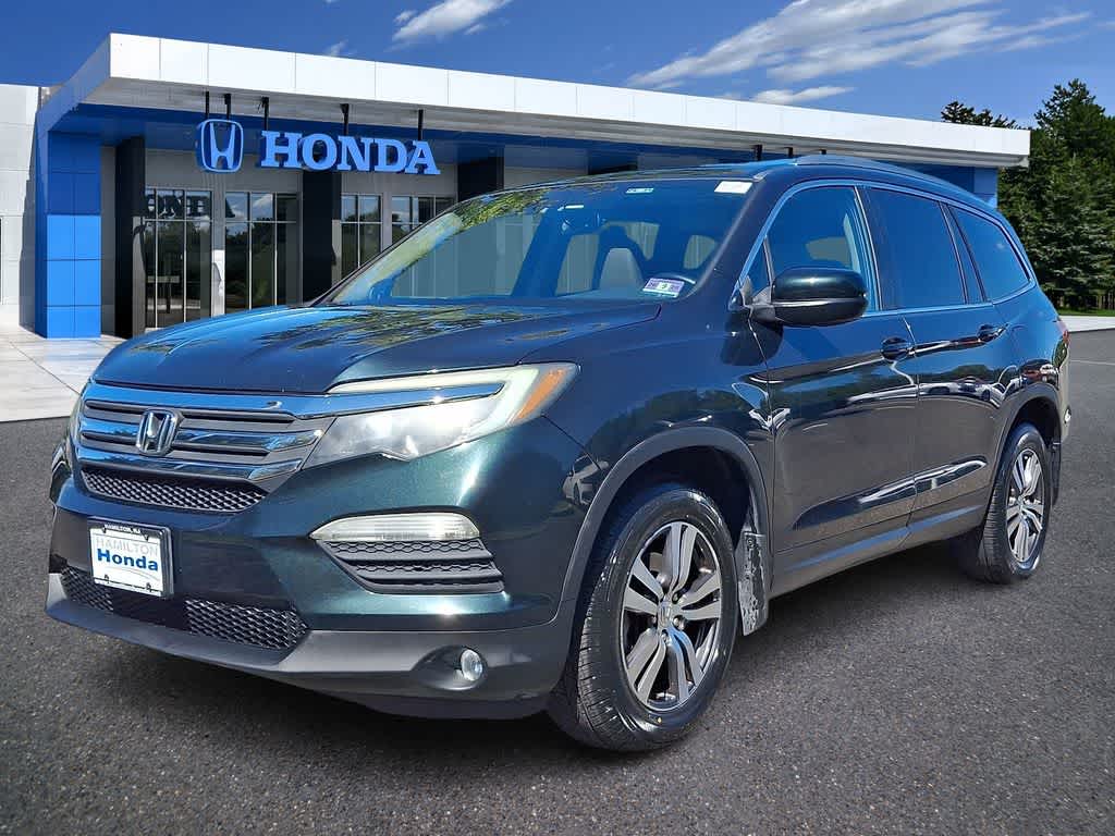 Green 2016 Honda Pilot SUV / Crossover All-Wheel Drive 6-Speed Automatic