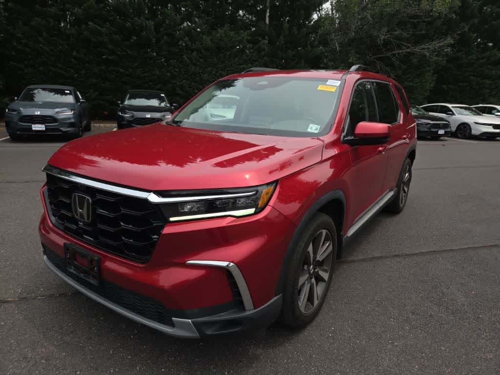 Radiant Red Metallic II 2023 Honda Pilot SUV / Crossover All-Wheel Drive Automatic