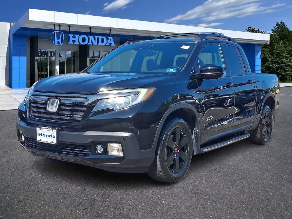 Crystal Black Pearl 2019 Honda Ridgeline Pickup Truck All-Wheel Drive 6-Speed Automatic