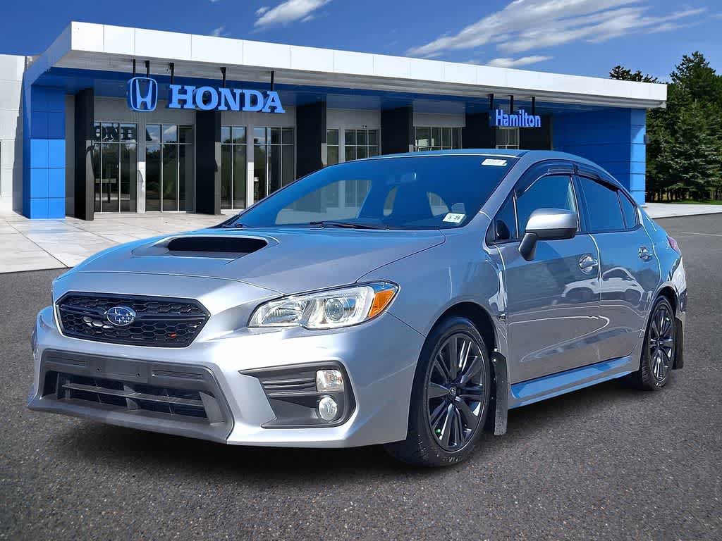 Ice Silver Metallic 2020 Subaru WRX Sedan All-Wheel Drive 6-Speed Manual