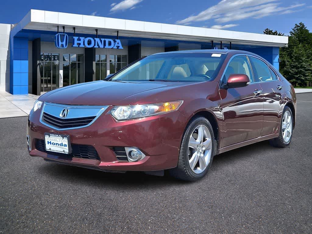 Red 2011 Acura TSX Sedan 5-Speed Automatic