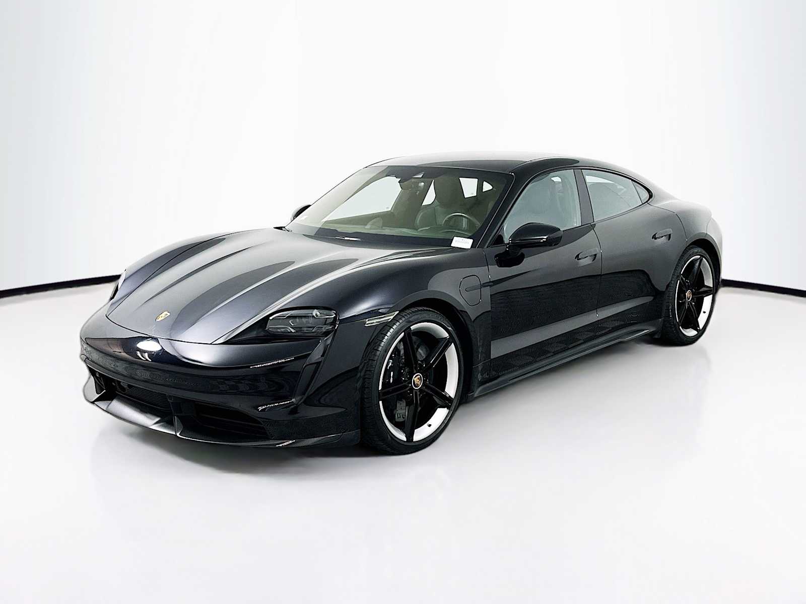 Jet Black Metallic 2020 Porsche Taycan Sedan All-Wheel Drive 2-Speed Automatic