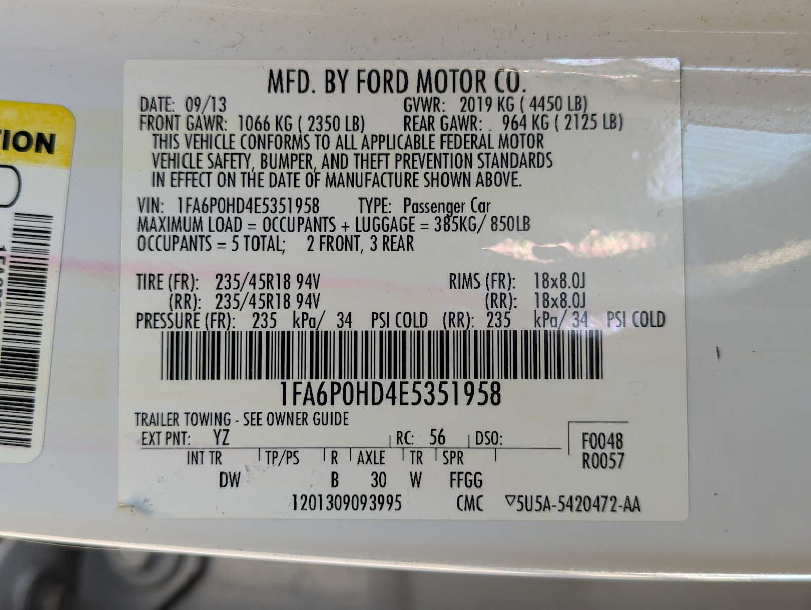 2014 Ford Fusion SE 26