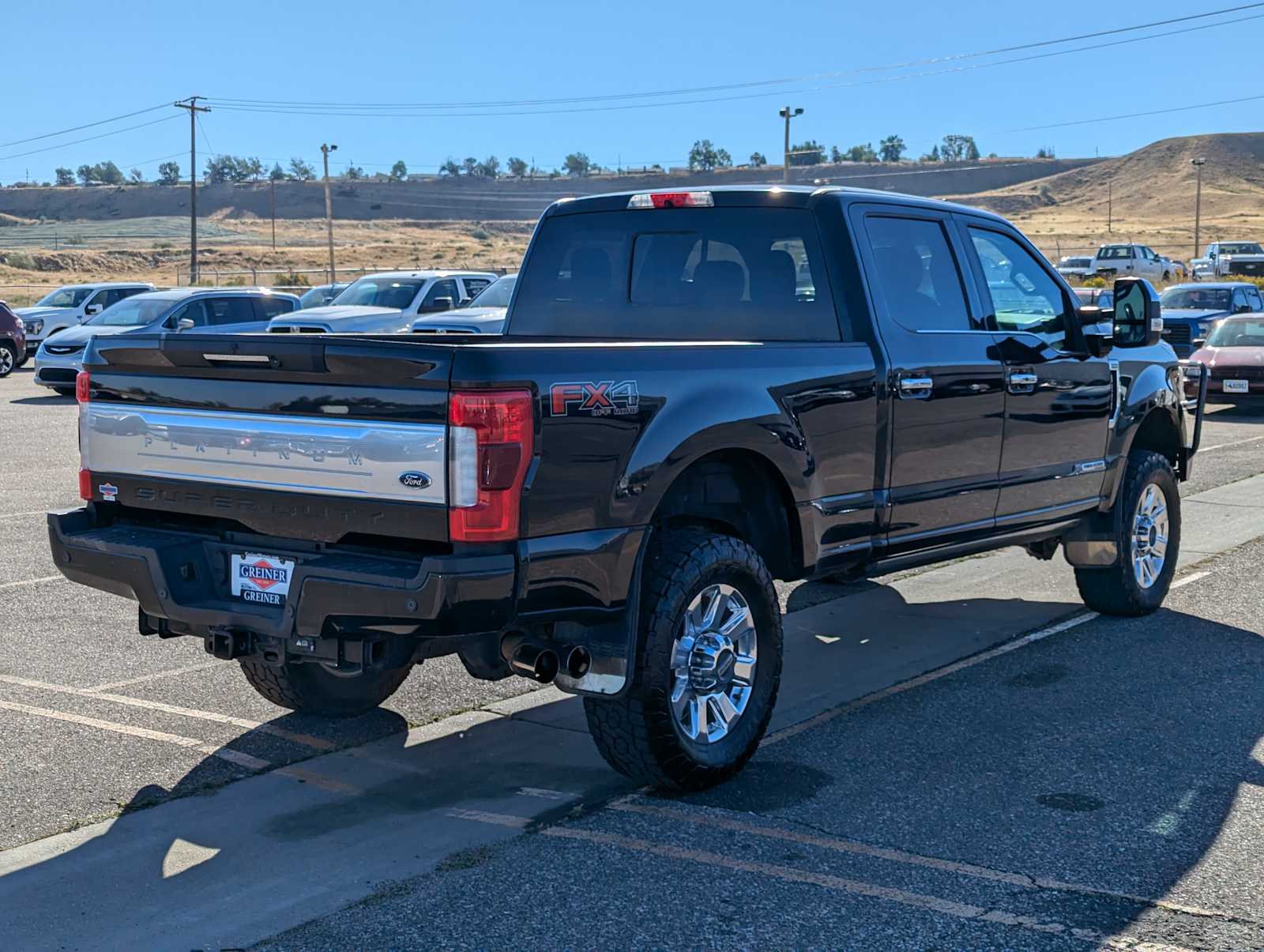 2019 Ford Super Duty F-350 SRW Platinum 4WD Crew Cab 6.75 Box 6