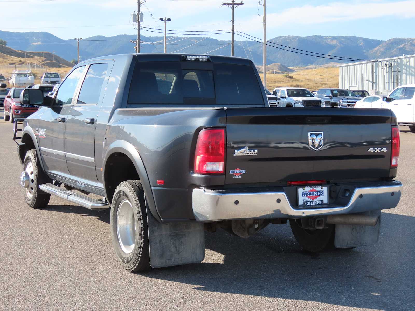 2016 Ram 3500 Big Horn 4WD Mega Cab 160.5 4