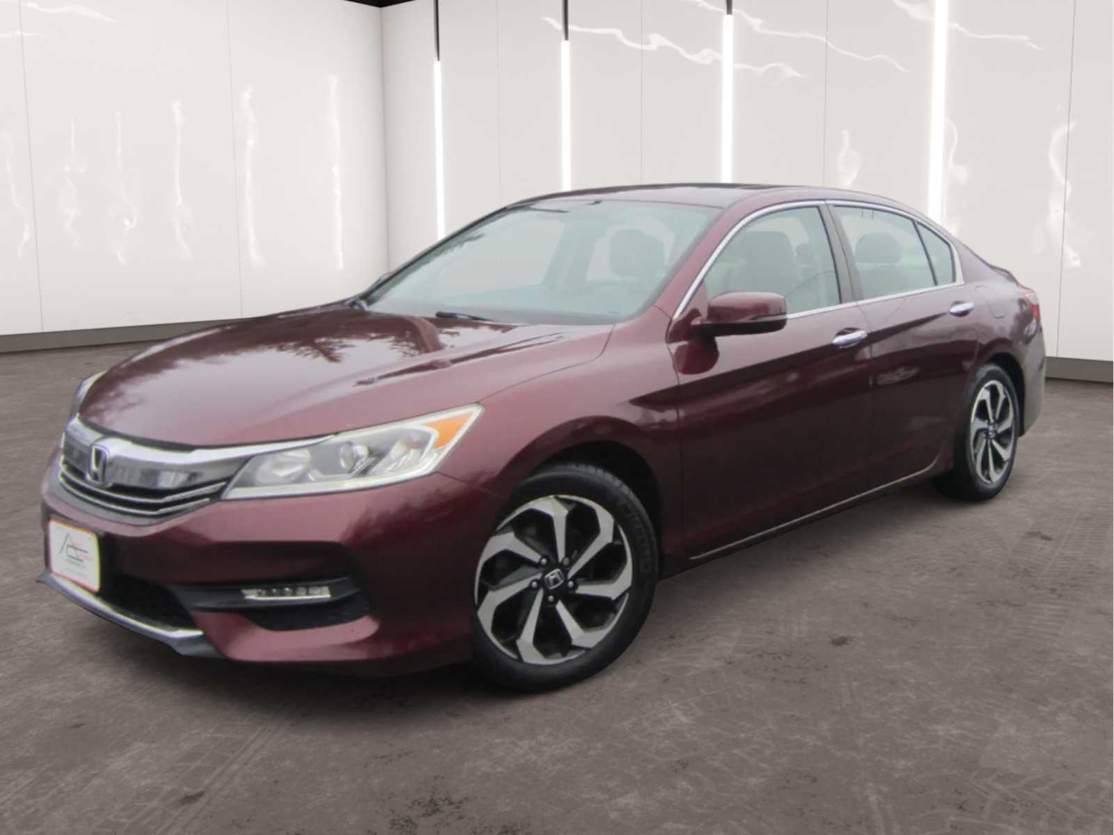 Red 2016 Honda Accord EX-L Sedan Front-Wheel Drive Continuously Variable Transmission