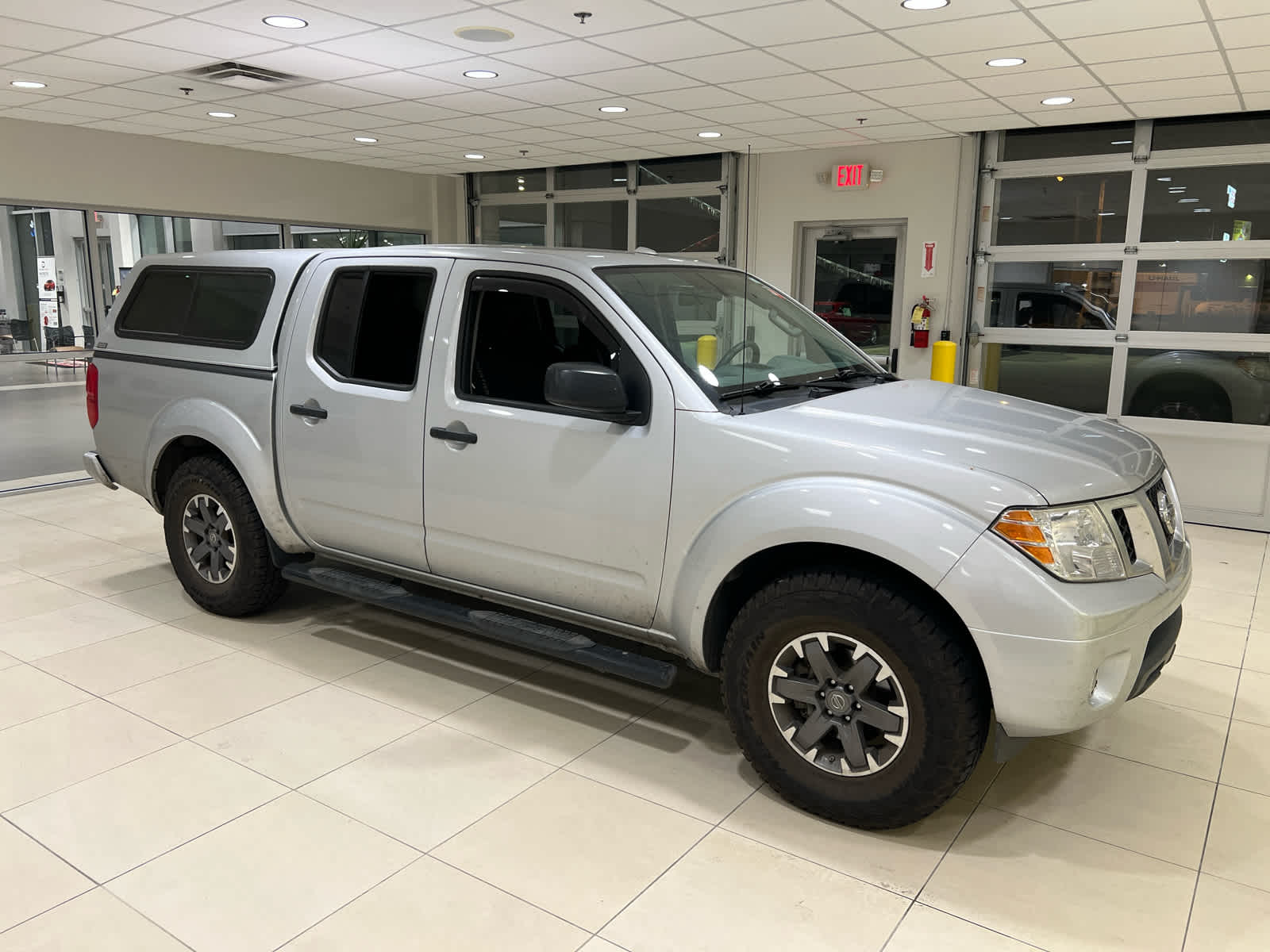 Brilliant Silver 2016 Nissan Frontier Pickup Truck 4X2 5-Speed Automatic