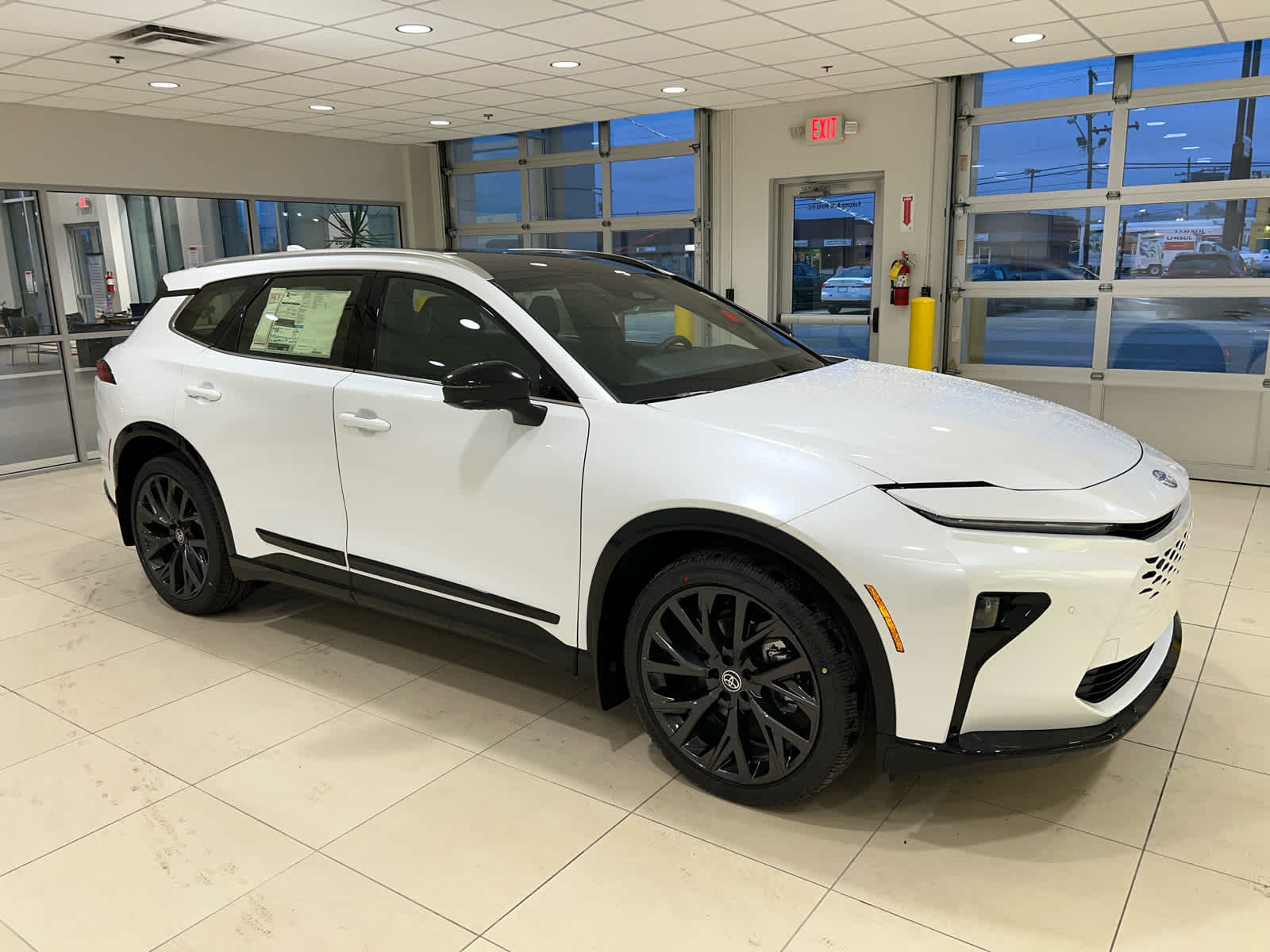 Oxygen White 2026 Toyota Crown Signia Limited AWD SUV / Crossover All-Wheel Drive Continuously Variable Transmission