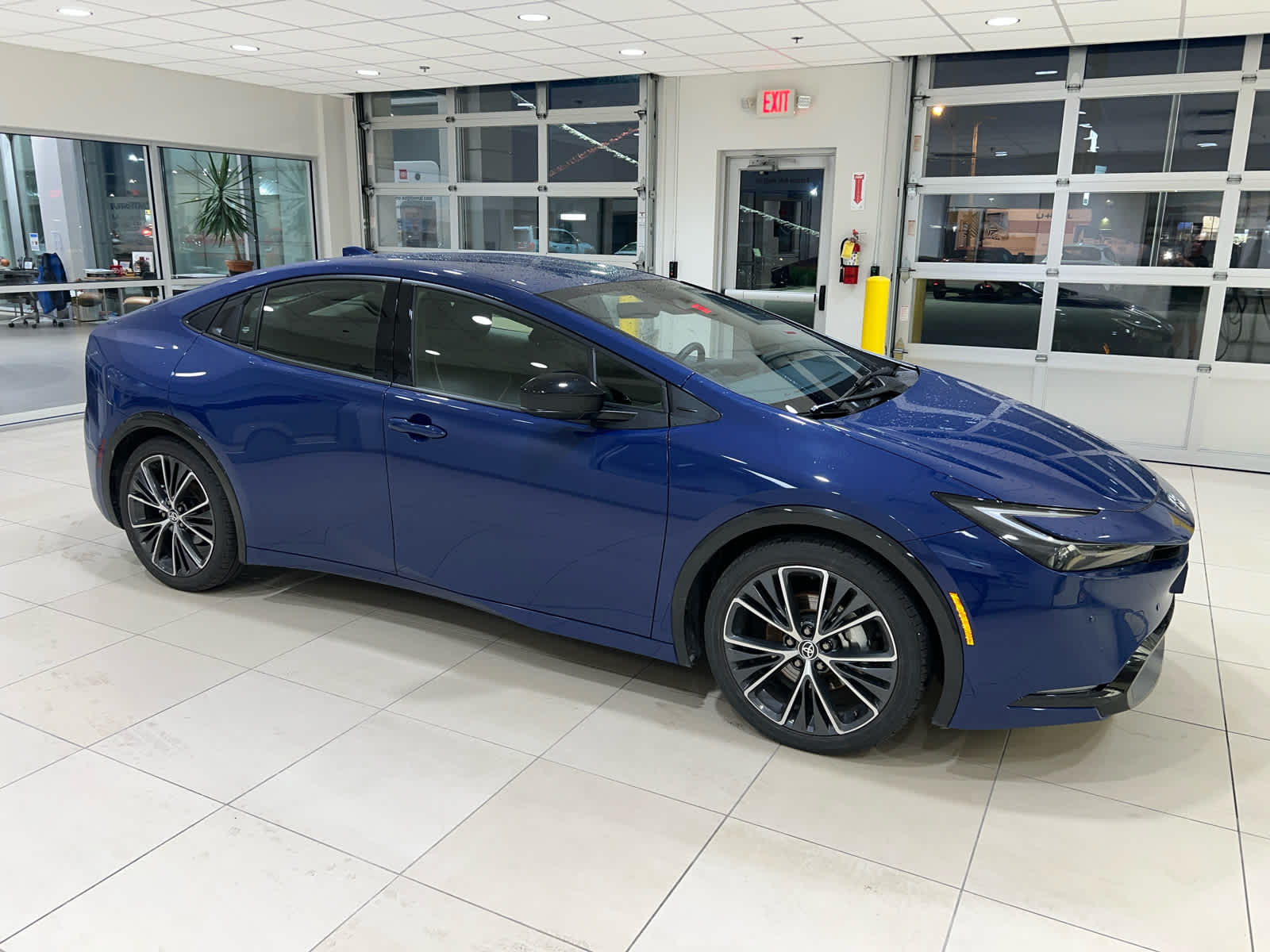 Reservoir Blue 2023 Toyota Prius XLE AWD Hatchback All-Wheel Drive Continuously Variable Transmission