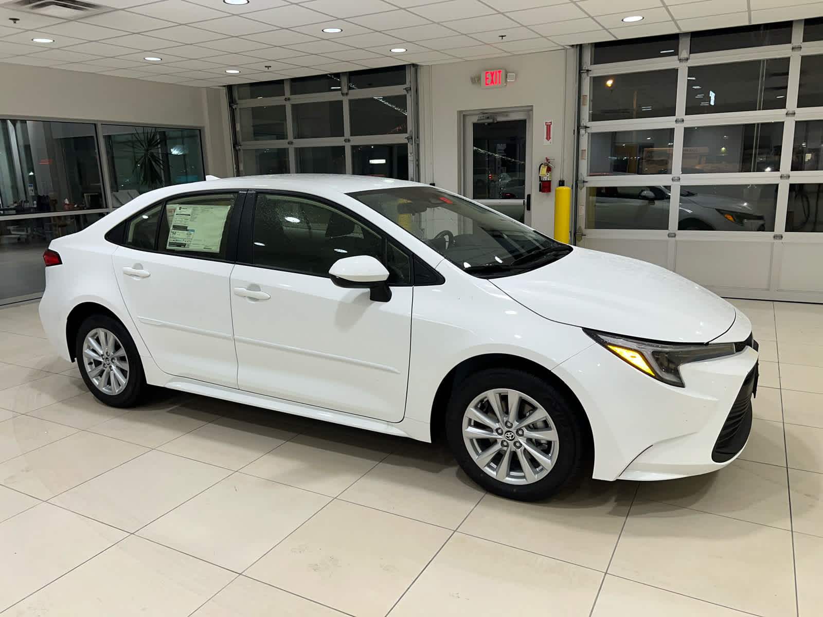 Ice Cap 2026 Toyota Corolla Hybrid Sedan Front-Wheel Drive Continuously Variable Transmission