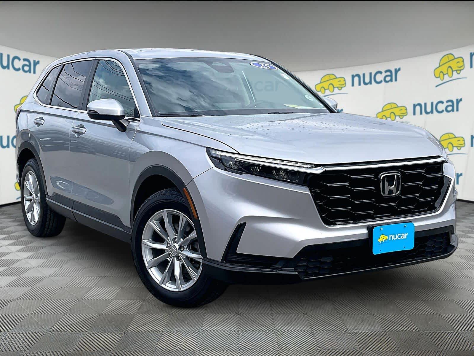 Solar Silver Metallic 2025 Honda CR-V EX AWD SUV / Crossover All-Wheel Drive Continuously Variable Transmission