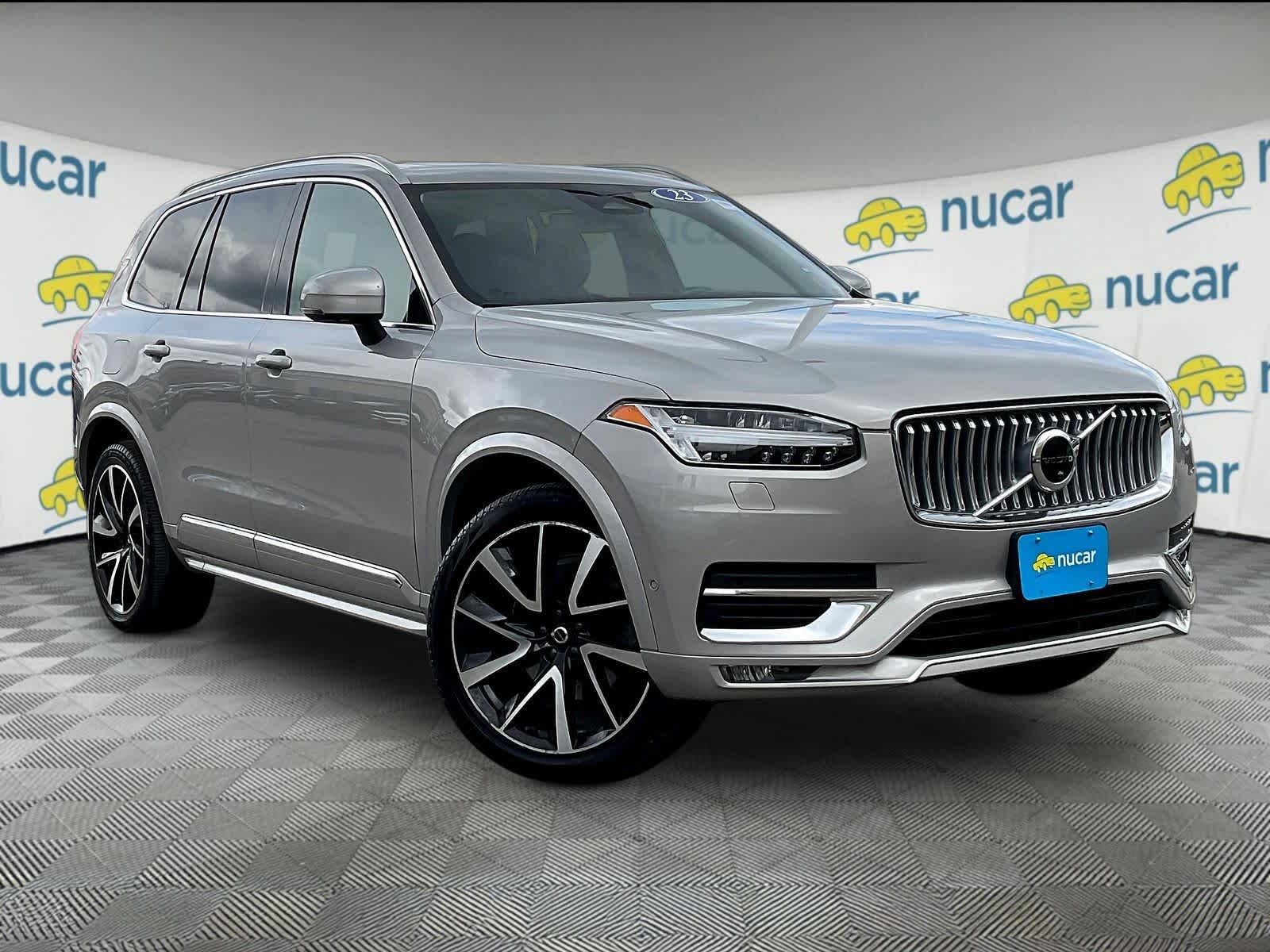 Silver Dawn Metallic 2023 Volvo XC90 B6 Plus Bright Theme 7-Passenger AWD SUV / Crossover All-Wheel Drive 8-Speed Automatic
