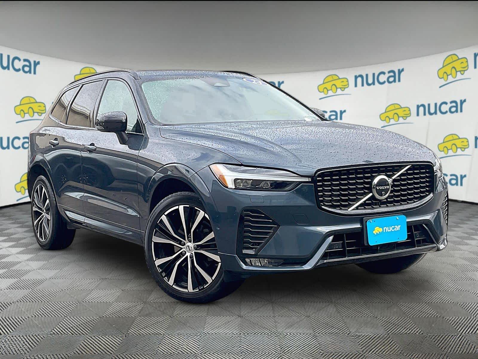 Denim Blue Metallic 2024 Volvo XC60 B5 Plus Dark Theme AWD SUV / Crossover All-Wheel Drive 8-Speed Automatic